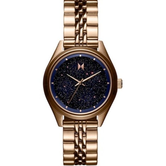 Mini Galaxy Midnight Rose Gold Watch NWT, Rare HTF - Picture 1 of 6